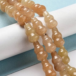 Natural Red Aventurine Beads Strands&nbsp;G-P528-G04-01