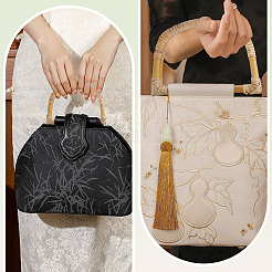 Rattan D Ring Bag Handles&nbsp;FIND-WH20009-86