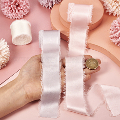 3 Rolls 3 Colors Polyester Frayed Fringe Ribbon&nbsp;OCOR-TA0001-55A