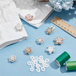8Pcs 4 Styles Alloy Cufflinks&nbsp;HJEW-NB00333