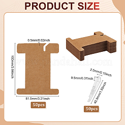 プラスチッククリップ50個  シャツの梱包用  透明  40.5x2.5x9.5mm&nbsp;TOOL-ME0001-01