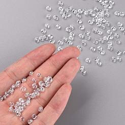 TOHO差し玉ビーズ  日本製シードビーズ  （101)つの透明な光沢  4.5x4x3mm  穴：1.2mm  約450 G /袋&nbsp;SEED-TM04-101