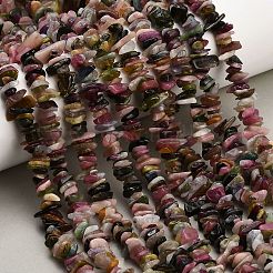 Natural Multicolor Tourmaline Beads Strands&nbsp;G-D108-A01-01