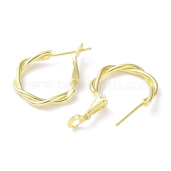 925 Sterling Silver Hoop Earrings&nbsp;EJEW-K258-09G