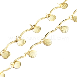 Handmade Brass Bar Link Chains&nbsp;CHC-I006-01G