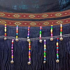 Ethnic Style Polyester Ribbon&nbsp;OCOR-WH0077-37C