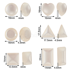 Opaque Resin Cabochons&nbsp;RESI-CJ0001-122