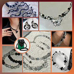 1920Pcs 32 Styles Baking Paint & Spray Painted Crackle & Transparent & Imitation Pearl Glass Beads&nbsp;GLAA-PH0002-93