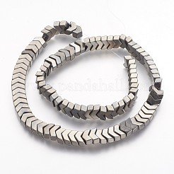 Non-magnetic Synthetic Hematite Beads Strands&nbsp;X-G-P218-13-02
