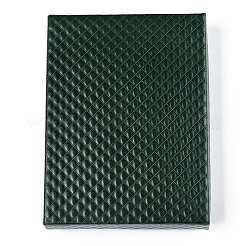 Rhombus Textured Cardboard Jewelry Boxes&nbsp;CBOX-T006-01C