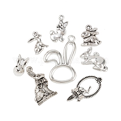 40Pcs 8 Style Tibetan Style Alloy Pendants&nbsp;TIBE-FP0001-16