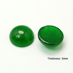 Natural White Jade Cabochons&nbsp;G-C108-12mm-7