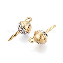 Ion Plating(IP) 304 Stainless Steel Rhinestone Pendants&nbsp;STAS-N109-260G