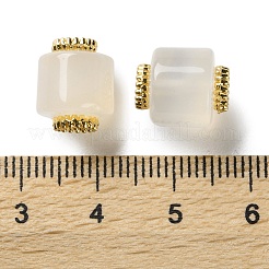 Natural Agate Barrel Beads&nbsp;G-G179-01