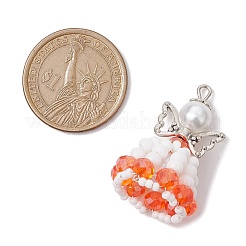 Handmade Seed Beads Pendants&nbsp;PALLOY-MZ00400