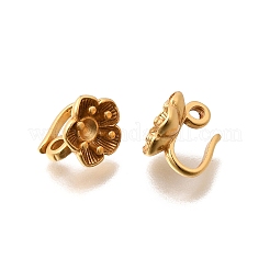 Brass Pendant Bail&nbsp;KK-G600-15G