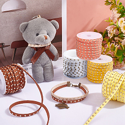 6 Rolls 6 Colors Faux Suede Cord&nbsp;LW-PH0002-26A