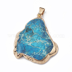 Natural Regalite/Imperial Jasper/Sea Sediment Jasper Pendants&nbsp;G-T104-04E