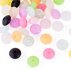 55Pcs 11 Colors Silicone Beads&nbsp;SIL-TA0003-15