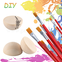 Unfinished Natural Wood Cabochons&nbsp;WOOD-SP0001-55A