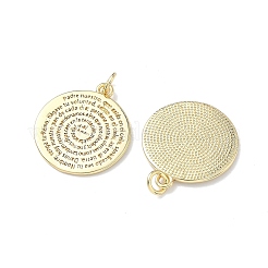Brass Pendants&nbsp;KK-C165-05G