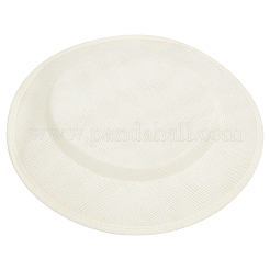 Imitation Linen Cloth Hat Fascinator Base&nbsp;AJEW-WH0314-493
