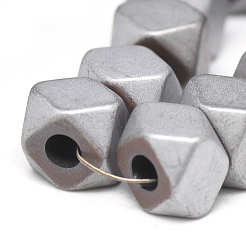 Electroplate Non-magnetic Synthetic Hematite Beads Strands&nbsp;G-T061-05C