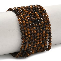 Natural Tiger Eye Beads Strands&nbsp;G-A129-3mm-C02