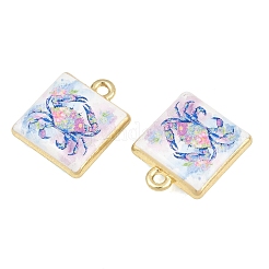 Ocean Theme Printed Alloy Pendants&nbsp;AL-CBA49CA-08A