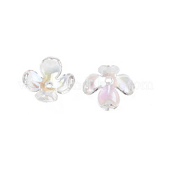 Transparent Acrylic Bead Caps&nbsp;X-TACR-Q273-03