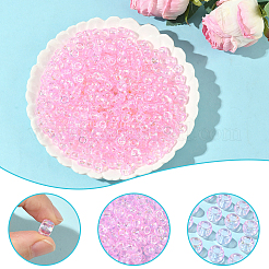 500Pcs UV Plating Acrylic Beads&nbsp;OACR-SP0001-85A