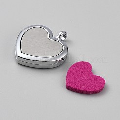 316 Surgical Stainless Steel Magnetic Locket Pendants&nbsp;FIND-WH0148-431A