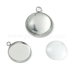 DIY Blank Dome Pendant Making Kit&nbsp;DIY-FS0005-47