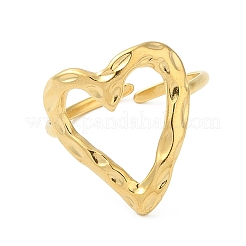 304 Stainless Steel Open Cuff Rings&nbsp;RJEW-Q780-05G