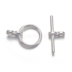 チベット風マンテル  カドミウムフリー＆鉛フリー  ドーナツ  銀色のメッキ  ドーナツ：12x1.5mm  穴：1.5mm  バー：8x19x1.5mm  穴：1.5mm  930セット / キロ〜約&nbsp;TIBE-A001-25S