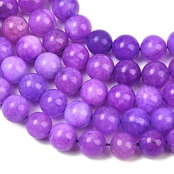 Natural Dyed White Jade Beads Strands&nbsp;GG-CBAEB22-B01-8mm-11