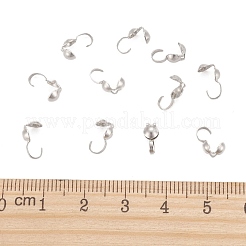 Tarnish Resistant 304 Stainless Steel Bead Tips&nbsp;X-STAS-R063-23