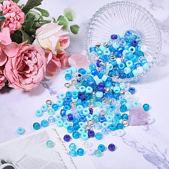 4 Strands 2 Styles Handmade Millefiori Glass Bead Strands&nbsp;KY-CA0001-60