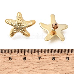 オーシャンアロイスタッドピアスセット（女性用）  ゴールドカラー  17~30x18.5~38mm&nbsp;AL-CBA9074-02G