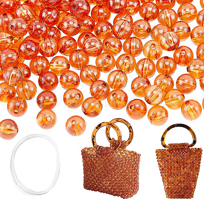 Wholesale Transparent Beaded Bag Kntting Making Kit