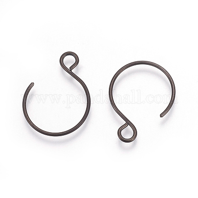 304 Stainless Steel Earring Hooks&nbsp;STAS-L216-02B-B-1