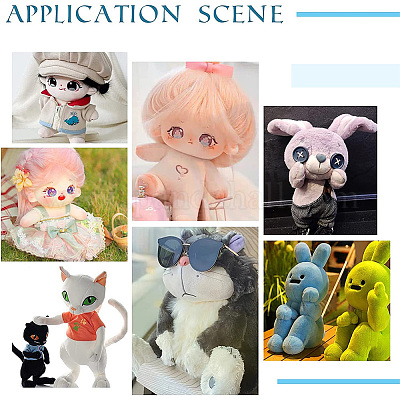 PH PandaHall 6pcs Body Joint Skeleton, Style Plastic Action Figure  Movable Skeleton with Sound Puppet Body Figure Frame Full Body Model for  Teddy