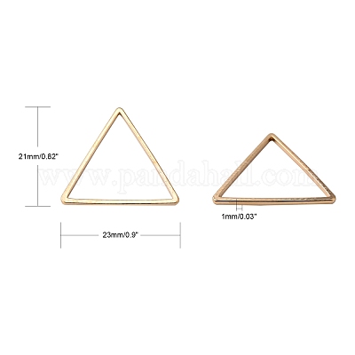 Brass Linking Rings&nbsp;KK-S327-08KC-1