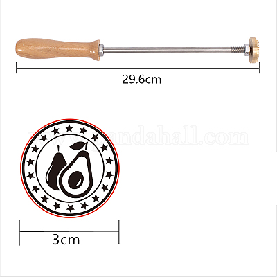 Stamping Embossing Soldering Brass with Stamp&nbsp;AJEW-WH0113-15-194-1