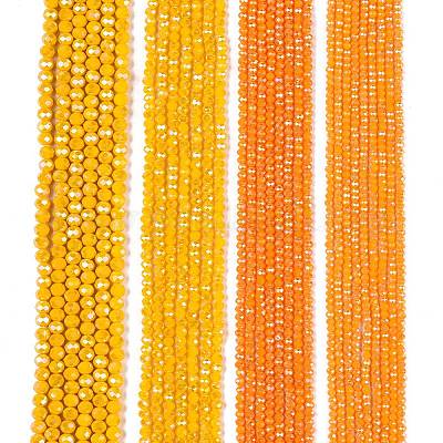 Electroplate Glass Beads Strands&nbsp;EGLA-A044-P2mm-B29-1
