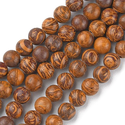 Natural Miriam Stone Beads Strands&nbsp;G-G0003-C05-B-1