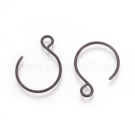 304 Stainless Steel Earring Hooks STAS-L216-02B-B-1