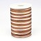 Segment Dyed Polyester Thread, Satin Rattail Cord, Saddle Brown, 2mm, about 100yards/roll