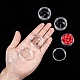 プラスチックビーズ収納ケース  シードビーズ容器  ラウンド  直径約3.9 CM  高さ2.2センチ  容量：10ml（0.34液量オンス）&nbsp;C076Y-5