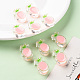 Transparent Enamel Acrylic Beads&nbsp;TACR-S155-002E-6
